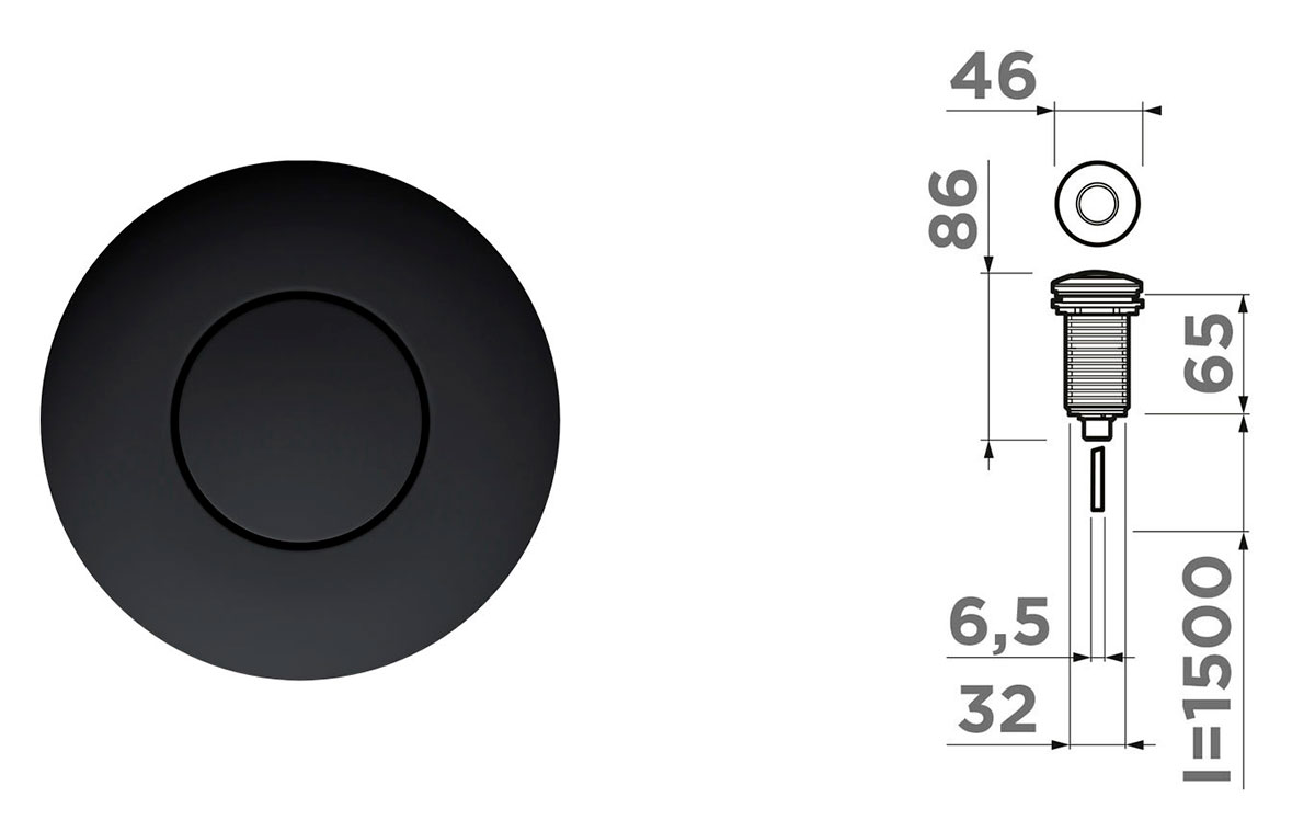 Кнопка измельчителя SW-01 схема
